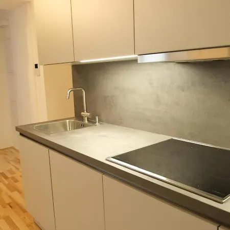 Apartmanhotel Alpena Homes, Altstadt, Zentrum, Kueche *